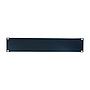 2U 19" Blanking Panel Black